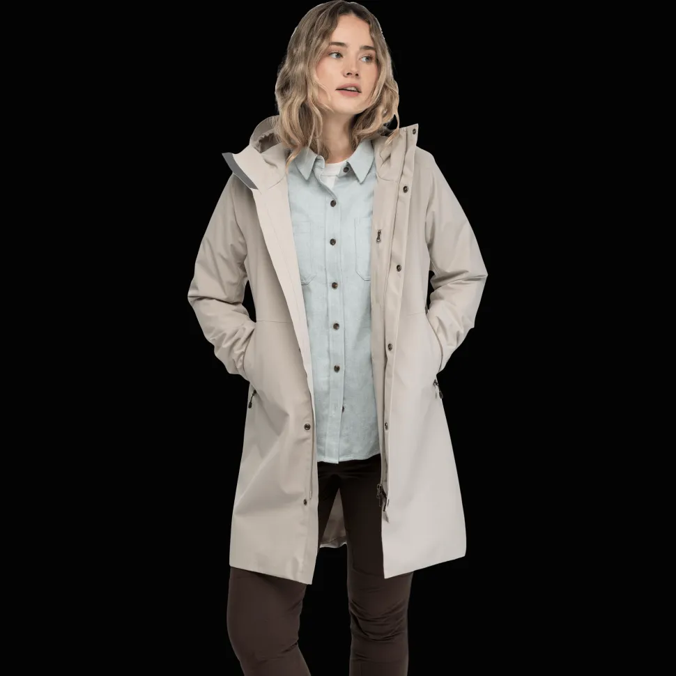 Bergans Women's Urban 2L Shell Coat Coastal Sand