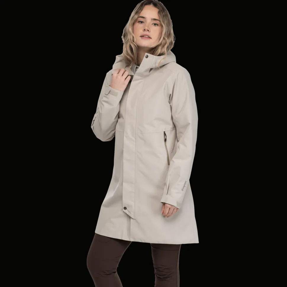 Bergans Women's Urban 2L Shell Coat Coastal Sand