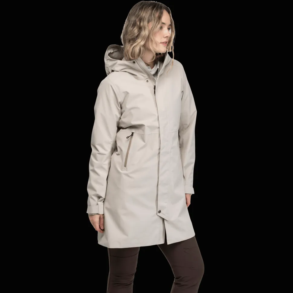 Bergans Women's Urban 2L Shell Coat Coastal Sand