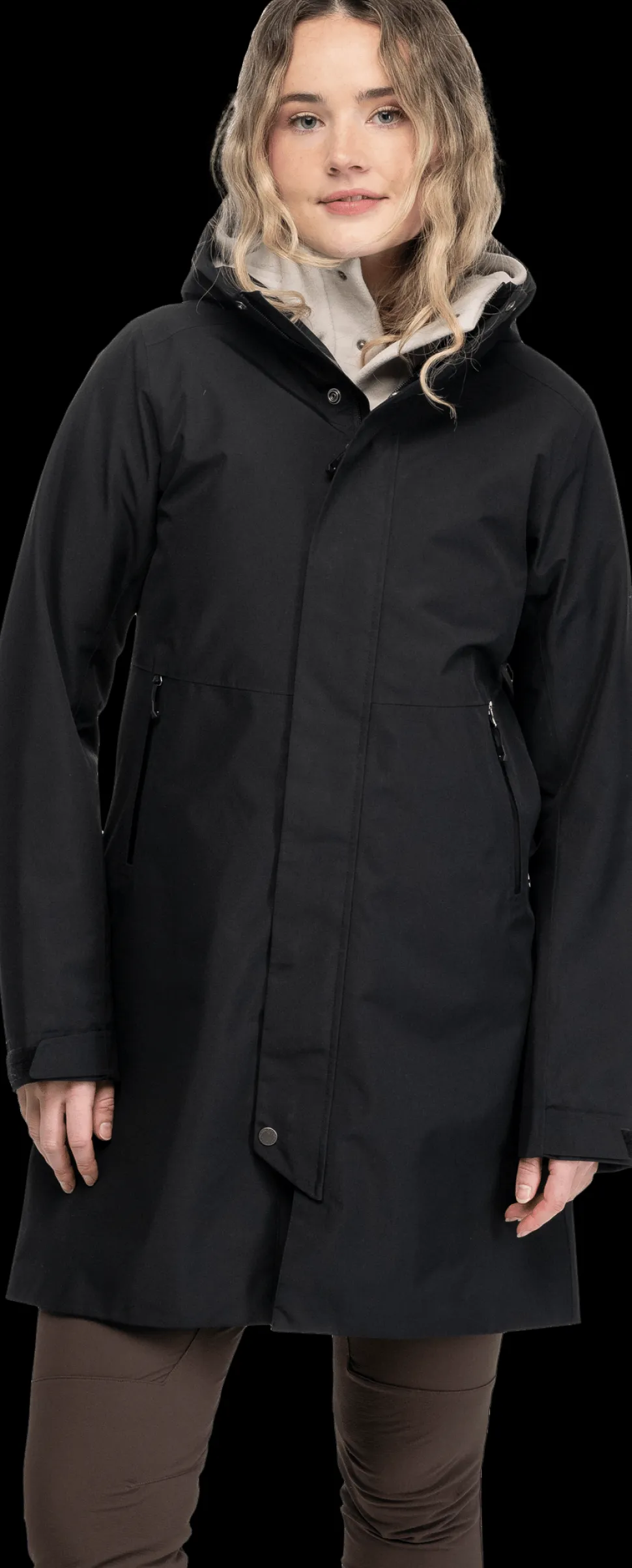 Bergans Women's Urban 2L Shell Coat Black/black