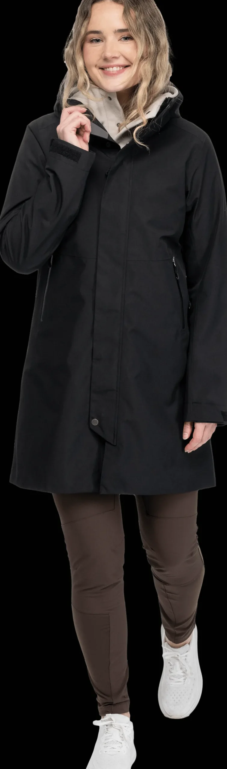 Bergans Women's Urban 2L Shell Coat Black/black