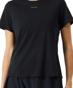 Björn Borg Women's Borg Performance Feather T-Shirt Black Beauty