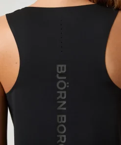 Björn Borg Women's Borg Running Feather Tank Black Beauty