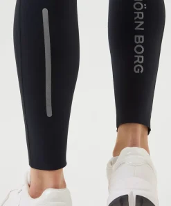 Björn Borg Women's Borg Running Winter Tights Black Beauty