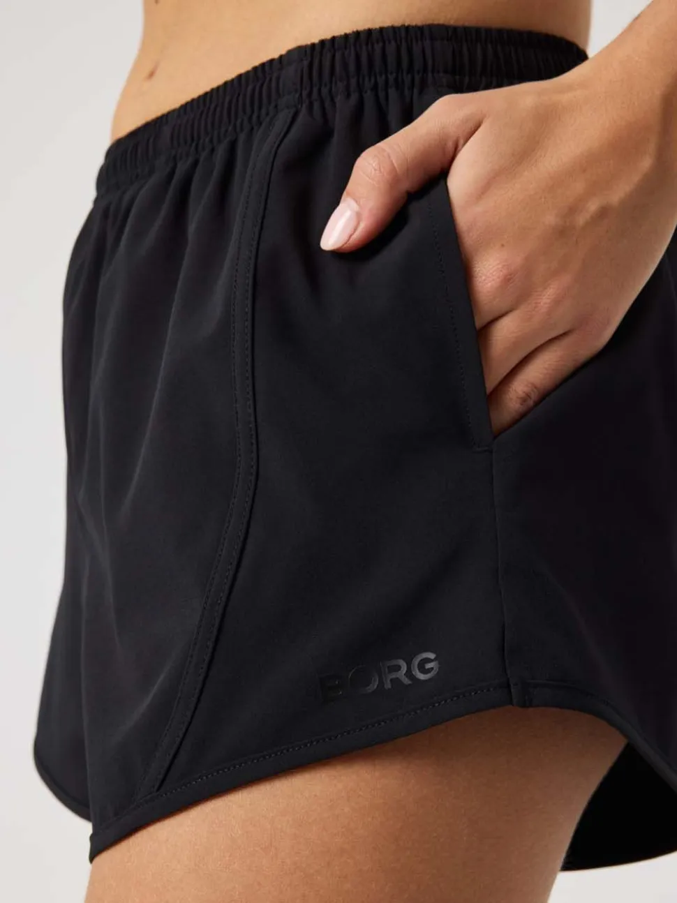 Björn Borg Women's Borg Sports Shorts Black Beauty