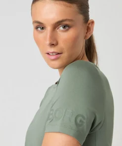 Björn Borg Women's Borg T-Shirt Agave Green