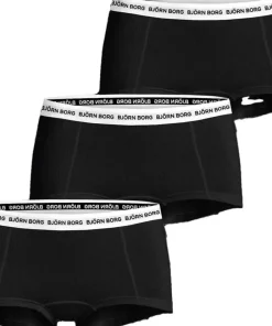 Björn Borg Women's Logo Boxer Shorts 3p Multipack 1