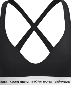 Björn Borg Women's Logo Bralette Black Beauty
