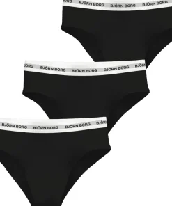 Björn Borg Women's Logo Highwaist Brief 3p Multipack 1