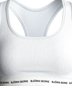 Björn Borg Women's Logo Soft Top 1p Brilliant White