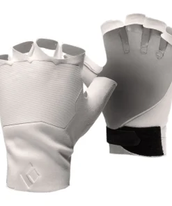 Black Diamond Crack Gloves White