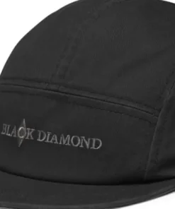 Black Diamond Men's Camper Cap Black-steel Grey Bd Og Wrdmrk