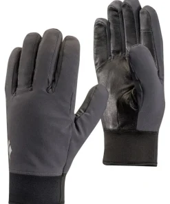 Black Diamond Midweight Softshell Gloves Smoke