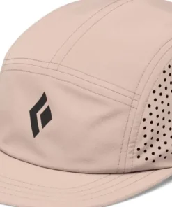 Black Diamond 5-Panel Synthetic Cap Pale Mauve-black Icon Logo
