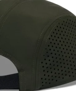 Black Diamond 5-Panel Synthetic Cap Dark Moss-anthracite Icon Logo