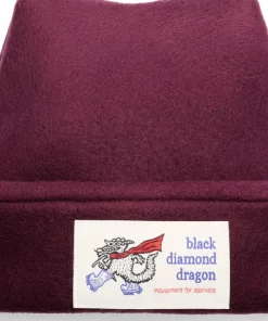 Black Diamond Pointed Fleece Beanie Fig
