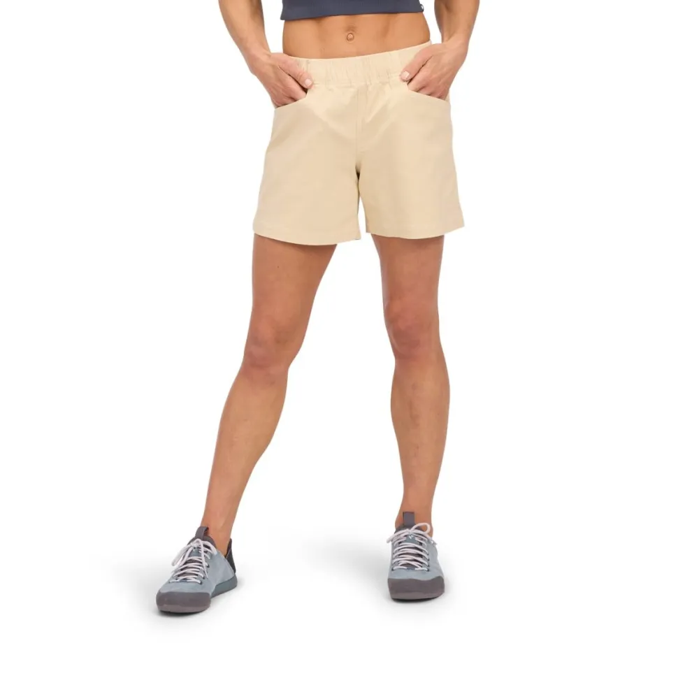 Black Diamond Women's Dirtbag Twill Shorts White Oak