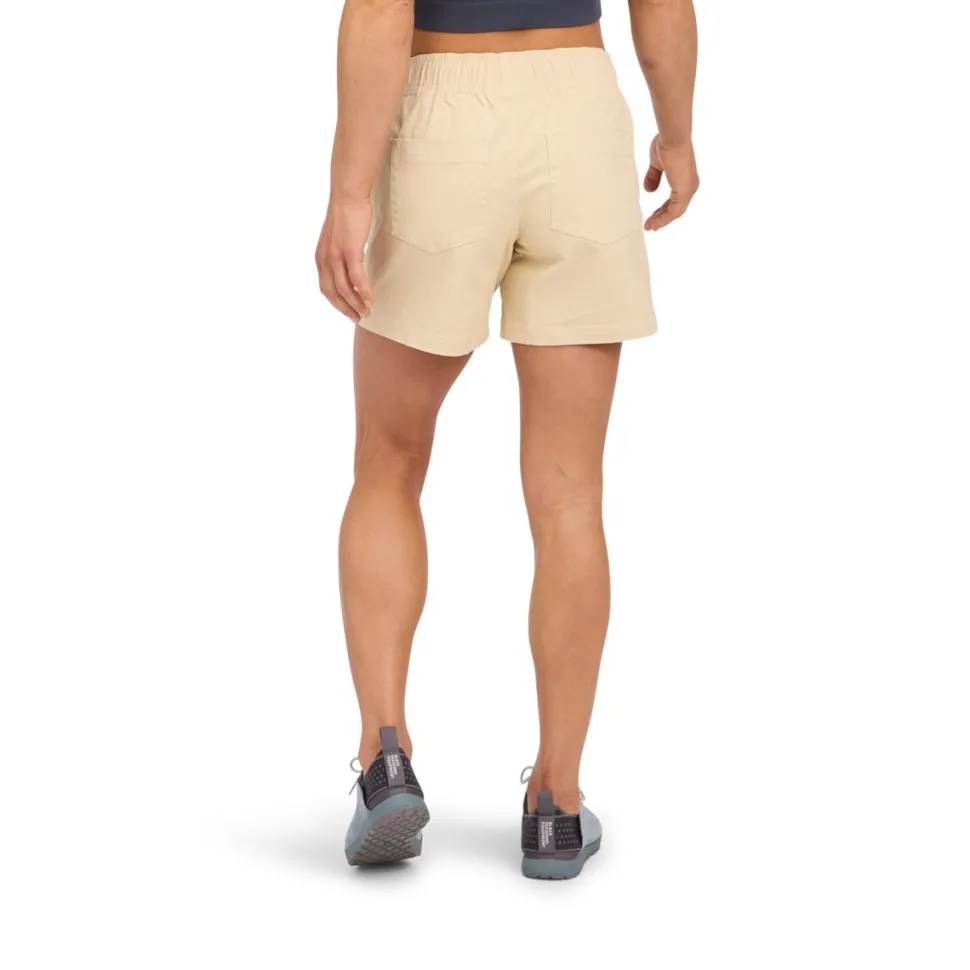Black Diamond Women's Dirtbag Twill Shorts White Oak