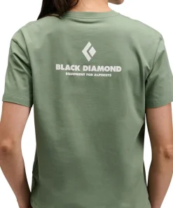 Black Diamond Women's Equipment For Alpinist Ss Tee Laurel Green