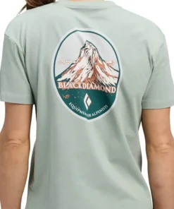 Black Diamond Women's Heritage Badge Short Sleeve Tee Agave