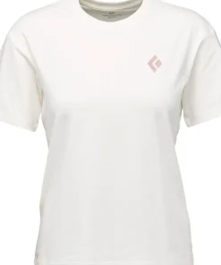 Black Diamond Women's Heritage Badge Short Sleeve Tee Off White