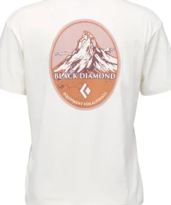 Black Diamond Women's Heritage Badge Short Sleeve Tee Off White