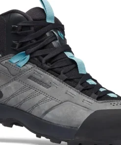 Black Diamond Women's Misson Leather Mid WP Steel Grey/Costal Blue