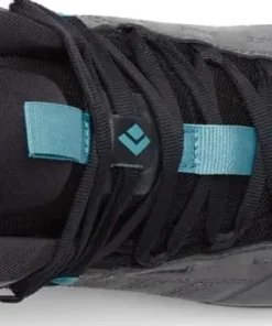 Black Diamond Women's Misson Leather Mid WP Steel Grey/Costal Blue