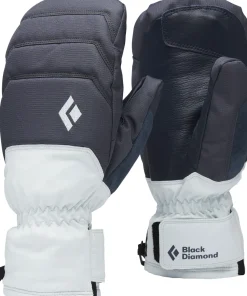 Black Diamond Women's Mission Mx Mitts Charcoal-Belay Blue