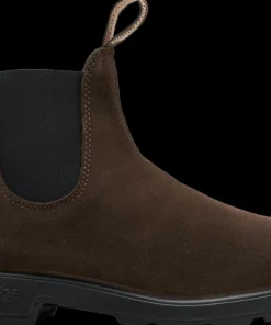 Blundstone Unisex 2410 Suede Chelsea Boots Brown