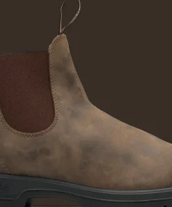 Blundstone Unisex Casual Chelsea Boots #585 Rustic Brown
