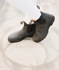 Blundstone Unisex Casual Chelsea Boots #587 Rustic Black