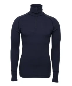 Brynje Unisex Arctic Zip Polo Shirt Navy