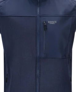 Brynje Unisex Polar Fleece Vest Navy