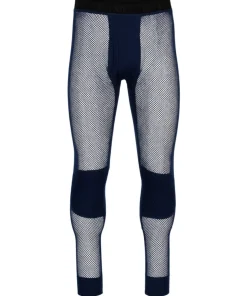 Brynje Unisex Super Thermo Longs with Inlay On Knee Navy