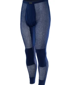 Brynje Unisex Super Thermo Longs with Inlay On Knee Navy