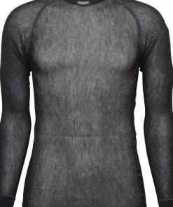 Brynje Unisex Wool Thermo Light Shirt Black