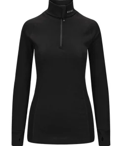 Brynje Women's Arctic Zip Polo Black