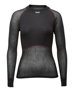 Brynje Women's Wool Thermo Light Long Sleeved Shirt Black