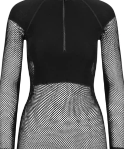 Brynje Women's Wool Thermo Zip Polo Black