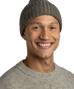 Buff Beanie Knitted Erviny Erviny Bark