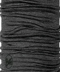Buff Lightweight Merino Wool Tubular Solid Grey