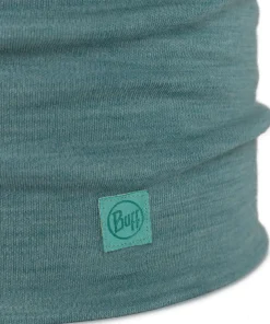 Buff Merino Heavyweight Neck Warmer Solid Pool