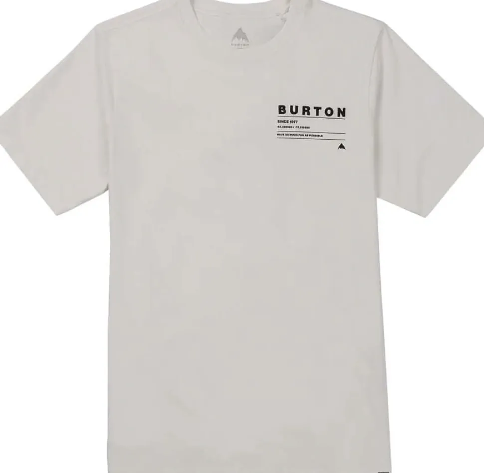 Burton Moretown T-Shirt Stout White