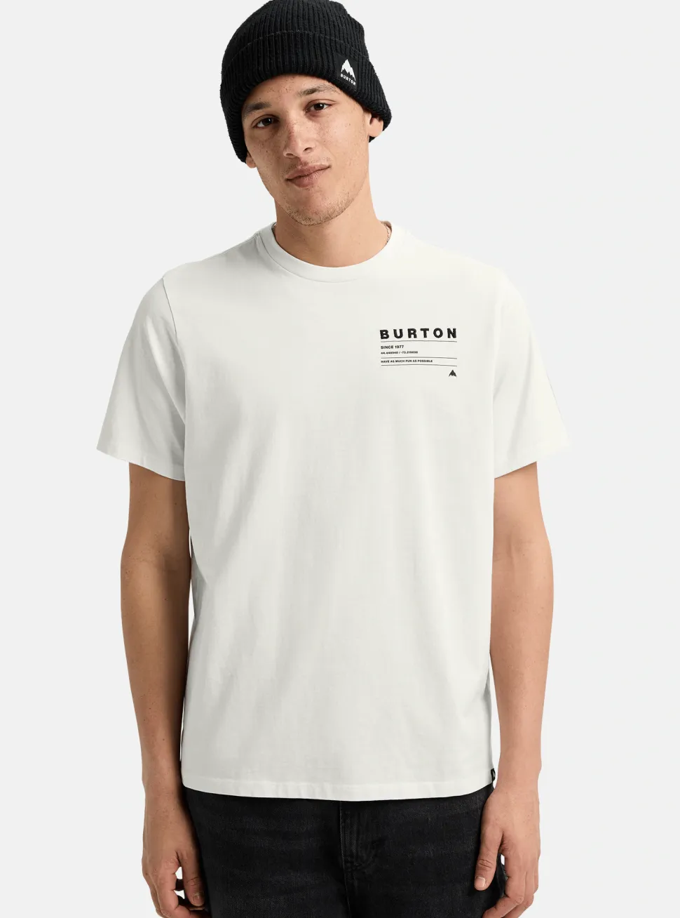 Burton Moretown T-Shirt Stout White