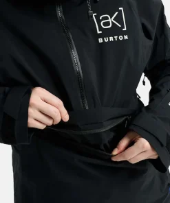 Burton Womens Ak Gore Kimmy Anorak True Black