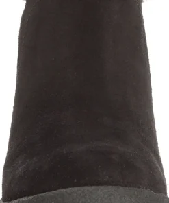 Canada Snow Women's Mount Baker Suede Boots Reflective Zip Black