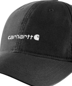 Carhartt Women's Canvas Embroidered Graphic Cap Black