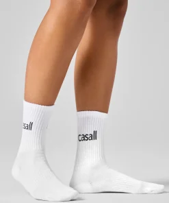 Casall Unisex Urban Tube Sock 2-Pack White