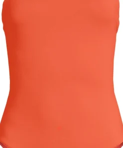 Casall Women's Deep Racerback Swim Suit Sunrise